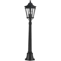 FEISS Elstead Cotswold Lane Außen-Stehleuchte E14 2-fach 110cm Schwarz IP44