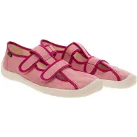 FARE BARE Kinderschuhe, Hausschuhe mit Klettverschluss, rosa – Größe 36