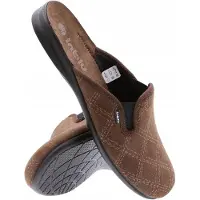 Inblu Herren Hausschuhe IN-OG-1D Bequem Dunkelbraun