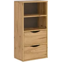 vidaXL Beistellschrank mit Schubladen 40x24x79 cm Massivholz Kiefer