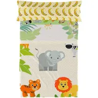 Merkloos Solidchoice – Bettwäsche-Set mit Mr. Fox Motiv für Betten der Größe 105 cm