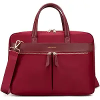Merkloos Solidchoice – Elegante Laptop-Handtasche für Damen mit vielen Fächern