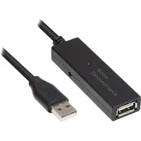 Alcasa GC-M0132, 10 m, USB A, USB A, USB 2.0, 0,48 Gbit/s, Schwarz