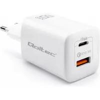 Qoltec 50765 65w Usb-a-und Usb-c-wandladegerät
