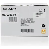 Sharp MXC30GTY, 6000 Seiten, Gelb, 1 Stück(e)