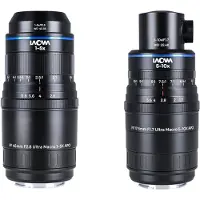 Laowa Aksen 17,5mm F1.7 5-10X KA und 45mm F2.8 1-5X Ultra Macro APO für Fujifilm X-Mount