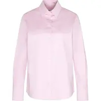Seidensticker Hemdbluse , Damen, Gr. M (38), rosa, 97% Baumwolle, 3% Elasthan, unifarben, regular fit, ohne Ausschnitt, Blusen Hemdbluse, 1/1 Kragen Uni