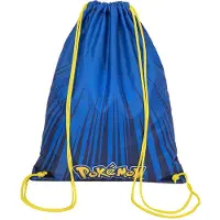 Nintendo Pokémon Sporttasche robust, faltbar, mit farbenfrohem Pikachu & Freunde Motiv, 37 x 43 cm