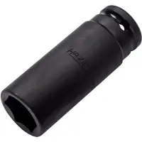 Hazet Kraft-Steckschlüssel-Einsatz (6-Kant) 900SLG-22 s: 22 mm Vierkant hohl 12,5 mm (1/2")