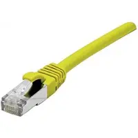 Telegärtner Patchkabel Cat.6A MP8 FS 500 LSZH - 5,0 m, gelb