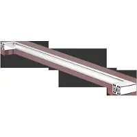 Keuco COLLECTION MOLL Badetuchhalter, Breite 842 mm, verchromt, 12701010600, 12701010800