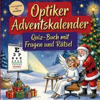 Sonstige Verlage Optiker-Adventskalender: Quiz-Buch mit Fragen und Rätsel