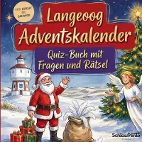 Sonstige Verlage Langeoog-Adventskalender: Quiz-Buch mit Fragen und Rätsel