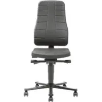 BIMOS Arbeitsdrehstuhl Highline mit Rollen Integralschaum Höhe 450-600mm - 9643-2000