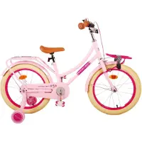 Volare Excellent Kinderfahrrad - Mädchen - 18 Zoll - Rosa