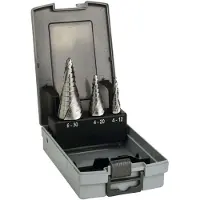 Bosch HSS-Stufenbohrerset, 3-tlg., 4-12/4-20/6-30
