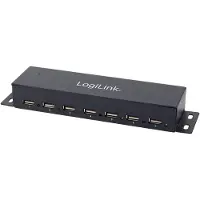 Logilink UA0148, USB 2.0, Grau, Metall