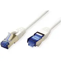 Value Patchkabel Cat.6A (Class EA) S/FTP (PiMF), LSOH, weiß, 1,5 m