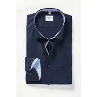 MARVELIS Langarmhemd Businesshemd, New-Kentkragen, Modern Fit
