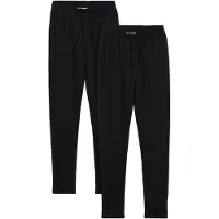 Bonprix Thermoleggings mit angerauter Innenseite, bequeme Passform, für Mädchen, Casual-Stil
