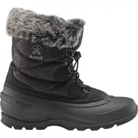 Kamik Damen Winterstiefel Stiefel Momentum L2 NK2472 Schwarz