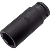Hazet Kraft-Steckschlüssel-Einsatz (6-Kant) 900SLG-24 s: 24 mm Vierkant hohl 12,5 mm (1/2")