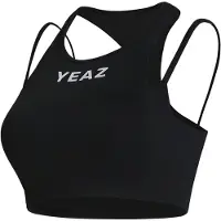 Yeaz Sporttop "Top AMOROUS", Kinder, Gr. XL, schwarz, Obermaterial: 78% Polyester PES. 22% Elasthan EL., Tops Sporttop