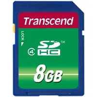 Transcend Speicherkarte SDHC Card 8 GB - Class 4