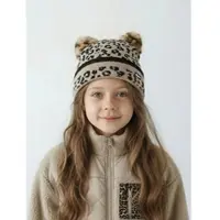 Eisbar Stephie Mütze Kids brushed silver-schwarz/leofell (133)