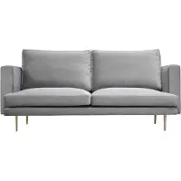 AEA Grau Dreisitzer Sofa Wohnzimmer Design Couchen Polster Sofas Italienische Möbel