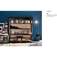 AEA Bücherschrank Mehrzweck Wohnwand Schrank Holz Möbel Regale Wandregal Regal