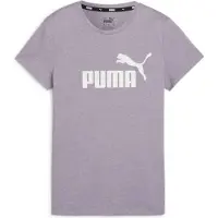 Puma ESS Logo Heather Tee Pale Plum S