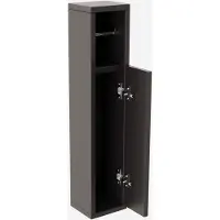 Skye Decor , Star - Anthracite, Badezimmerschränke, Badezimmerschränke, Anthrazit, 15 x 65 x 12 cm