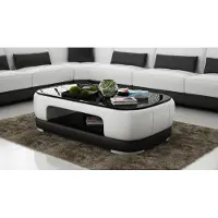 AEA Gepolsterter Couchtisch Tisch Couchtische Glastisch Tische Design Beistelltisch