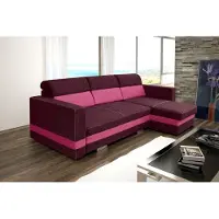 AEA Schlafsofa Eck Sofa Couch Polster Eck Bettfunktion Schlaffunktion Garnitur