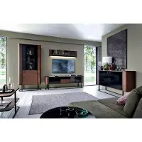 AEA Wohnwand rtv Sideboard TV Ständer niedrige Seite Wohnwände Holz Metall
