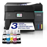 Epson EcoTank ET-4950, Tintenstrahl, Farbdruck, 4800 x 1200 DPI, A4, Direktdruck, Schwarz
