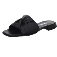 Gabor Pantolette aus Leder, schwarz, Absatzhöhe 10mm, Weite G, HighTec Weichbettung