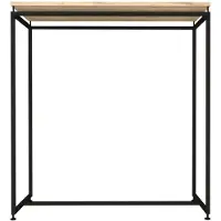 Skye Decor , Hochwertiger Kleiderschrank, Schwarz, 150x170x40 cm, 100% Melamin, Modern