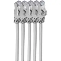Shiverpeaks BS75512-SET5, 2 m, Cat7, S/FTP (S-STP), RJ-45, RJ-45, Grau