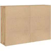 vidaXL Sideboard 2 stk. Artisan-Eiche 60 x 31 x 84 cm Holzwerkstoff