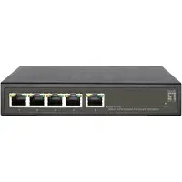 Level One EFB GES-2105P Hilbert 5-Port Gigabit PoE Smart Lite Switch 802.3at/af 60W PoE Power Budget GES2105P