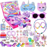 Sonstiges Einhorn Adventskalender für Mädchen - 24 Tage voller Überraschungen mit Accessoires