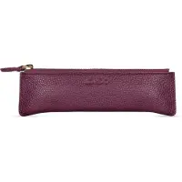 OEM Echtleder Etui mit Reißverschluss – Elegantes, multifunktionales Etui und Kugelschreiberhalter für Büro, Reisen und Alltagsgebrauch
