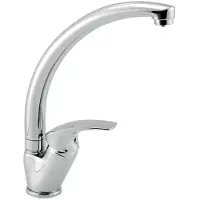 Novaservis Spültischarmatur Metalia Eco Hebelständer Chrom 57014.0E