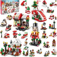 Sonstiges YeahBoom Adventskalender Weihnachtsbaum Bauklötze Set 24 Stück - Geschenk für Kinder