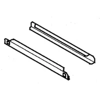 Kbs Auflagenschienenpaar Pizzatisch 2600 und 2610