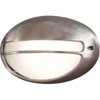 Konstsmide Torino Oval Aluminium, opales Acrylglas 7334-000
