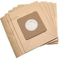 VHBW 5x Staubbeutel kompatibel mit Moulinex MO151401, MO151501/4Q0, MO151701, MO151301/4Q0, MO151401/4Q0 Staubsauger - 17,7cm x 17,5cm Sandfarben
