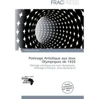 Sonstige Verlage Patinage Artistique aux Jeux Olympiques de 1920